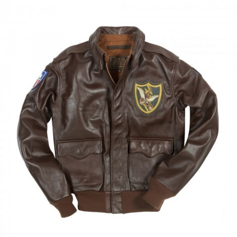 Flying Tigers 23rd Fighter Group Jacket - Brown