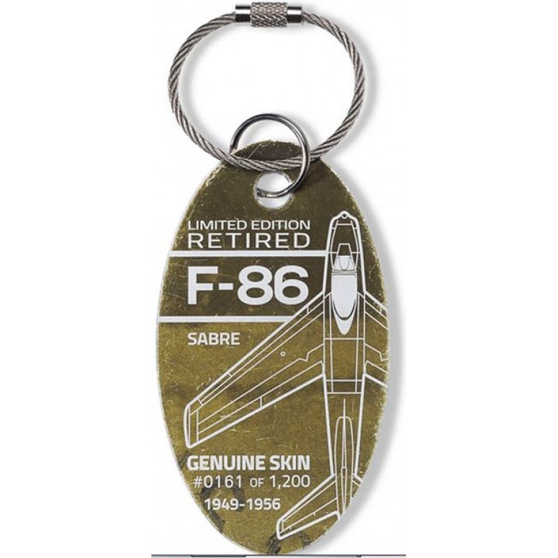 Limited Edition F-86 Sabre PlaneTag 1949-1956
